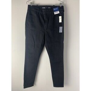 Old Navy Super Skinny  Black Jeans Women Size 10, 5-Pocket High Rise NWT